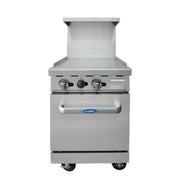 Atosa 24'' Gas Range W/24'' Griddle
