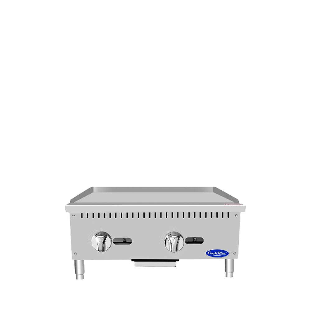 Atosa 24'' Cookrite Thermostatic Griddle W/ Total 50,000 Btu