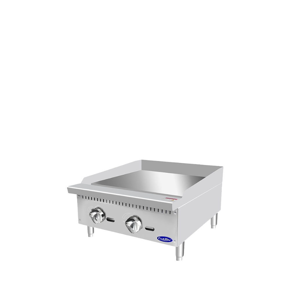 ATOSA 24'' COOKRITE THERMOSTATIC GRIDDLE W/ TOTAL 50,000 BTU