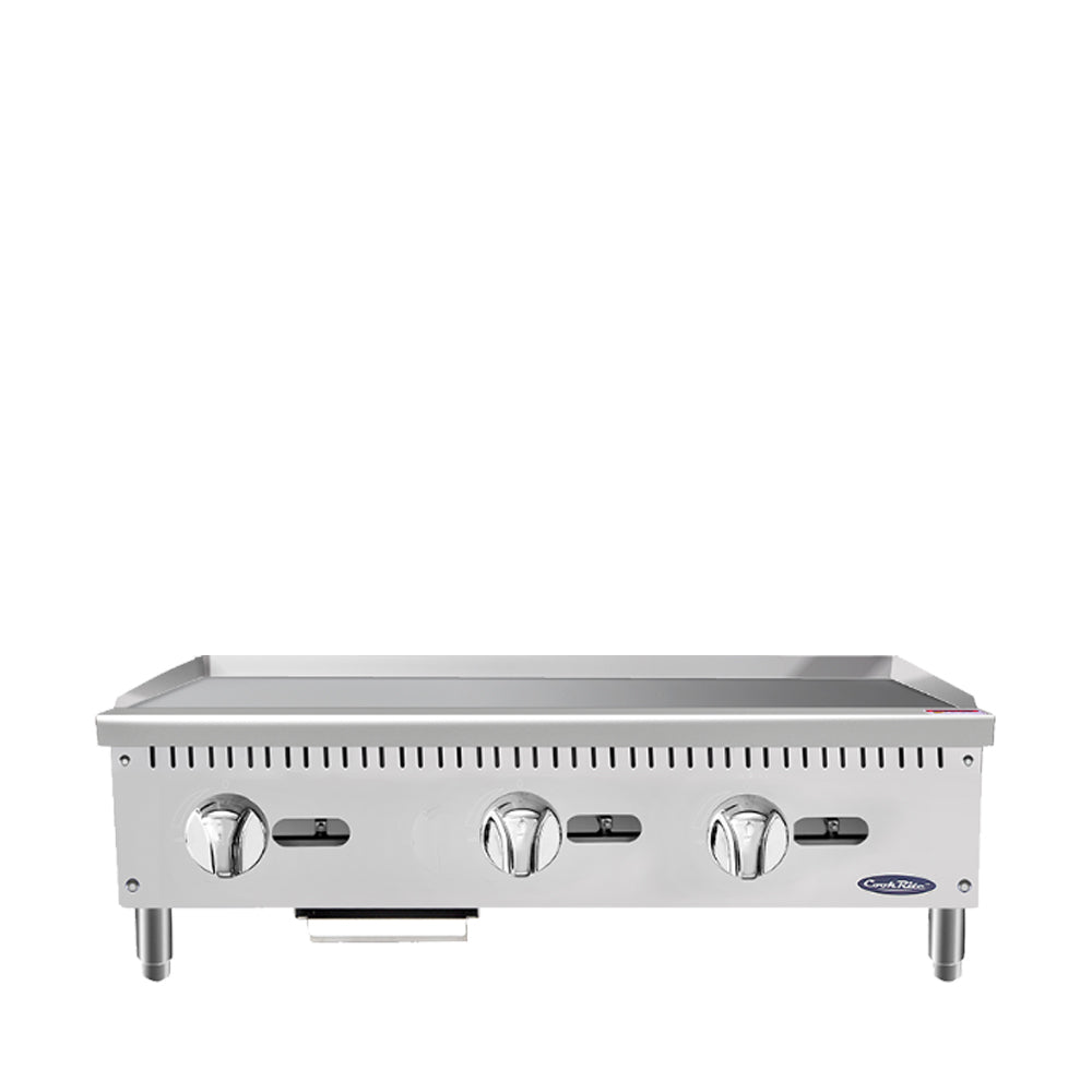Atosa Cookrite 36'' Thermostatic Griddle W/ Total 75,000 Btu