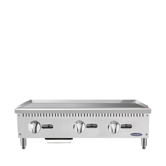 ATOSA COOKRITE 36'' THERMOSTATIC GRIDDLE W/ TOTAL 75,000 BTU