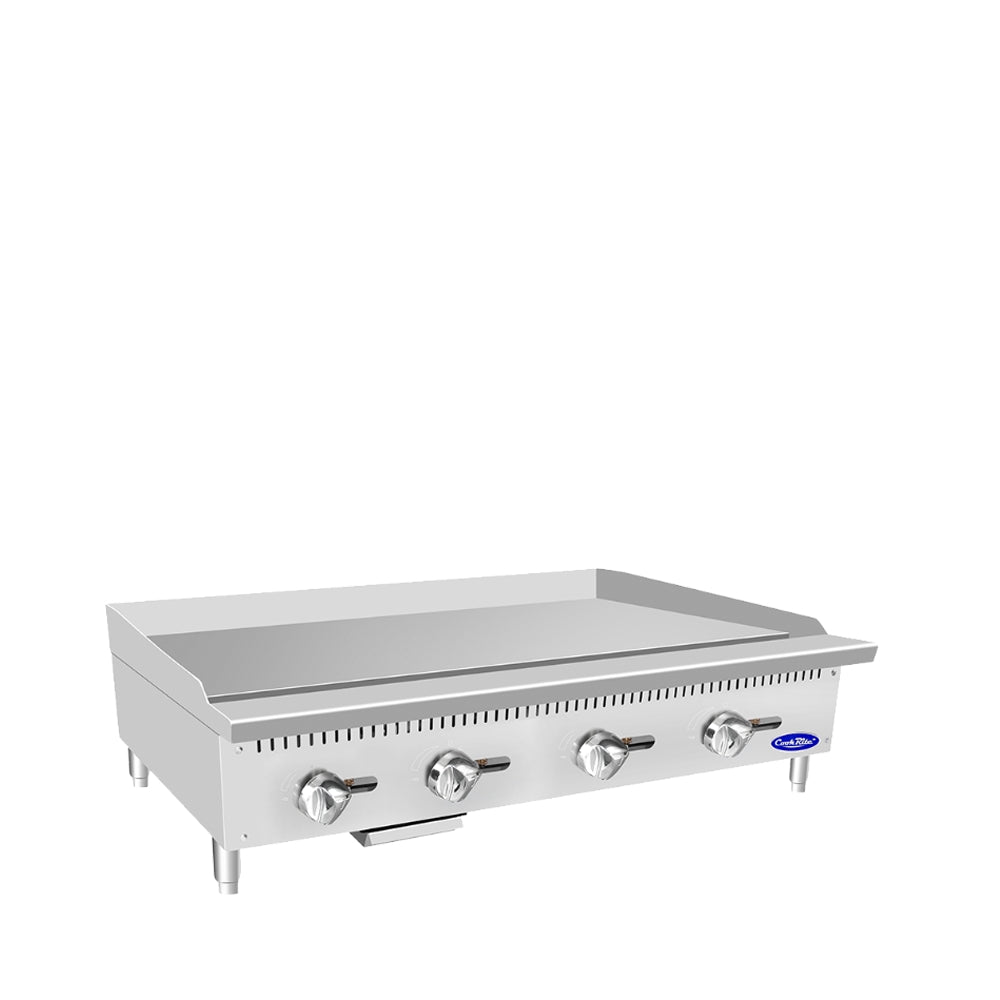 ATOSA COOKRITE 48'' THERMOSTATIC GRIDDLE W/ TOTAL 100,000 BTU