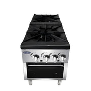 Atosa 18'' Double Stock Pot Stove (Low Height)