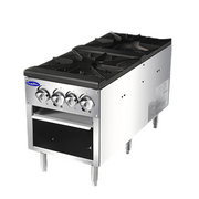 Atosa 18'' Double Stock Pot Stove (Low Height)