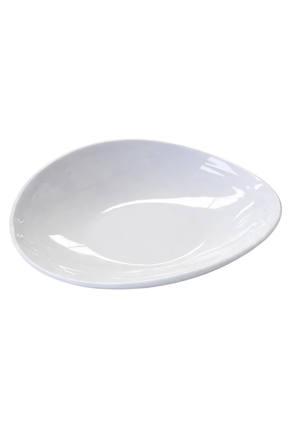 Melamine White Deep Plate (9"/10")