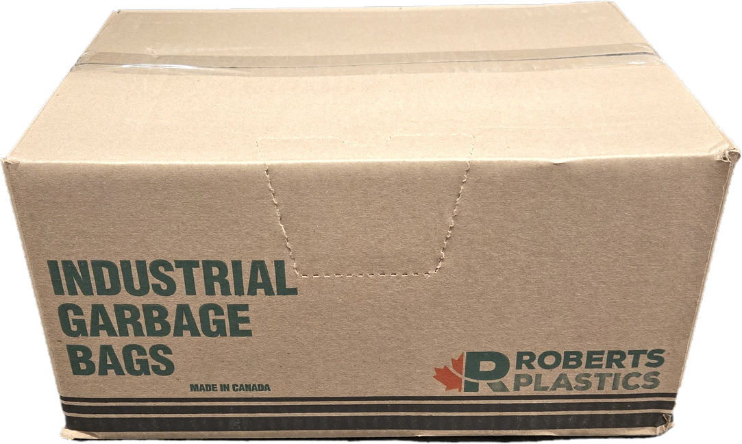 ECOLOGO Black Garbage bag