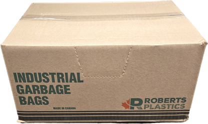 ECOLOGO Black Garbage bag