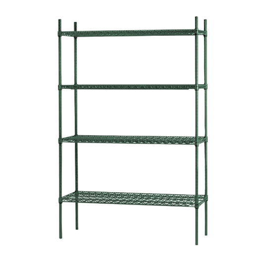 North Star GREEN EPOXY WIRESHELF