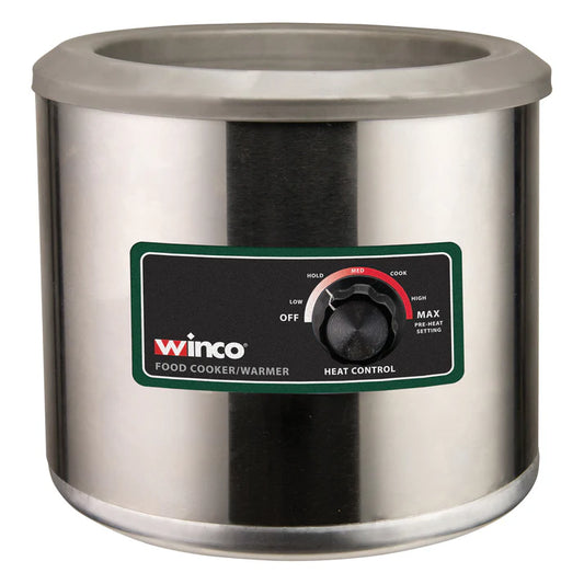 WINCO ELECTRIC ROUND FOOD COOKER/WARMER