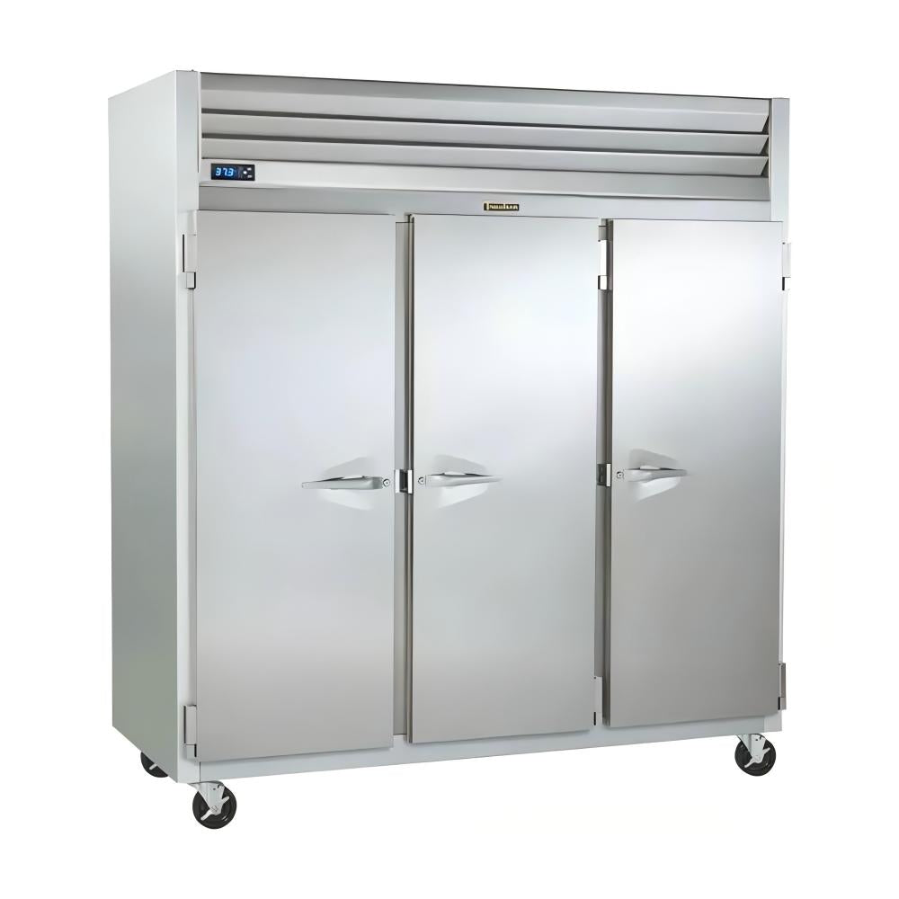 TRAULSEN 76" REACH IN REFRIGERATOR  (DOORS:LEFT/RIGHT/RIGHT)