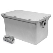 Canplas Endura Séparateur de graisses avec raccord de 2 po (25 gal/50 lb)