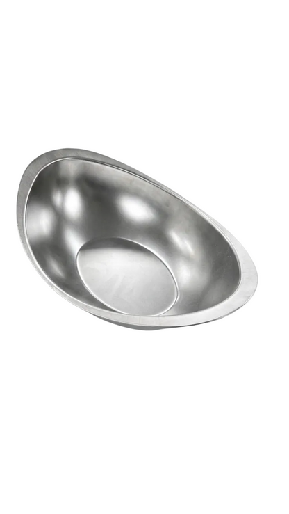 304 Stainless Steel Yuanbao Bowl Silver / Gold Plated