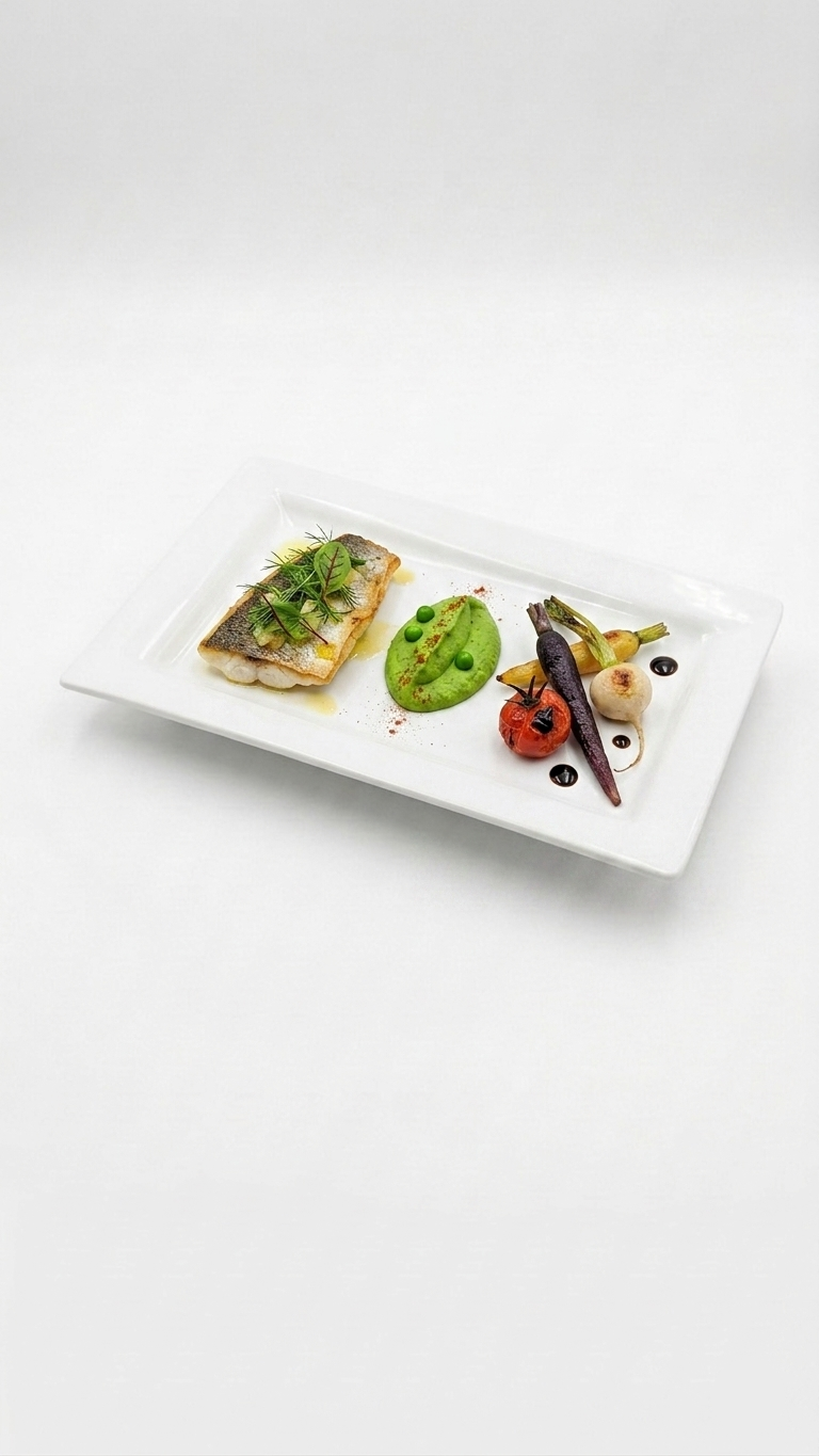 Plat de service rectangulaire 33 cm en mélamine