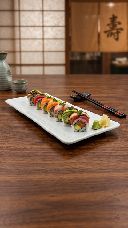 Melamine 11.9" White Rectangular Plate