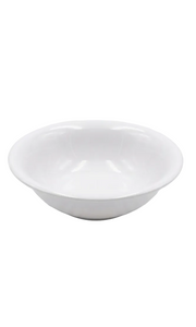 Melamine 4.5" White Shark Fin Bowl