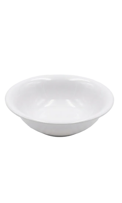Melamine 4.5" White Shark Fin Bowl
