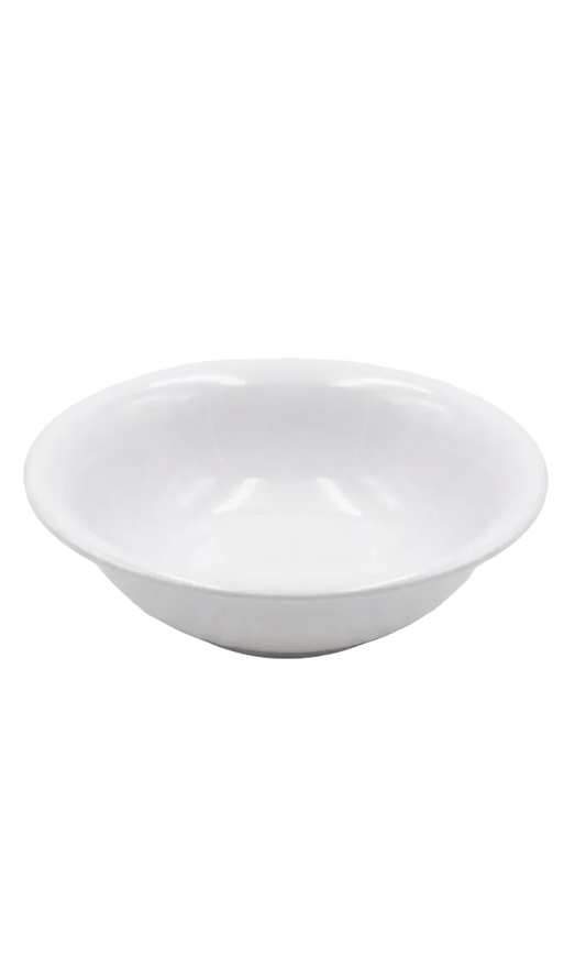 Melamine 4.5" White Shark Fin Bowl