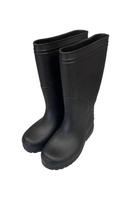 Professional Heavy-Duty Black Waterproof Work Boots (Size 36-45)