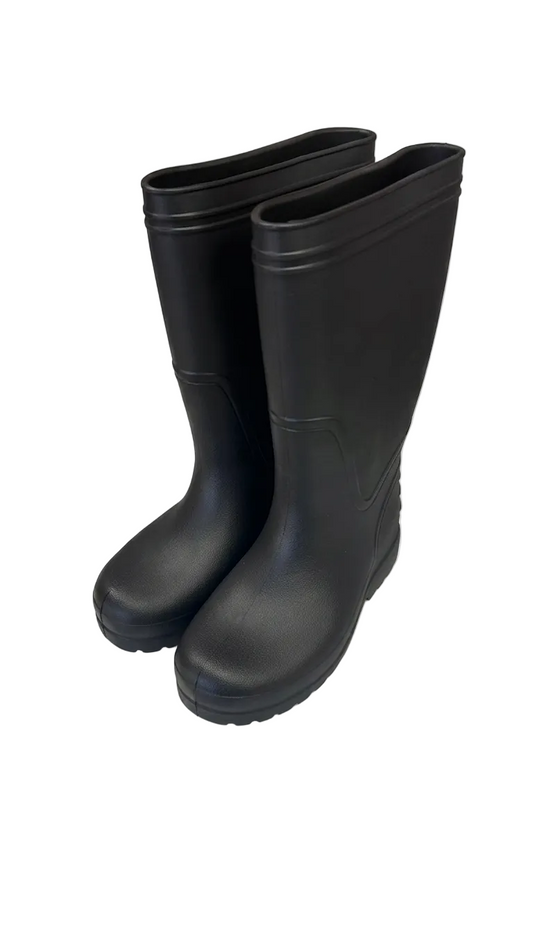 Professional Heavy-Duty Black Waterproof Work Boots (Size 36-45)