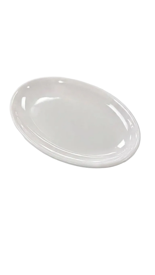 Melamine White Round Plate (9" / 10.1")