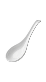 White Melamine Spoon Series