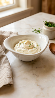 Melamine 4.5" White Bowl With Double Hook