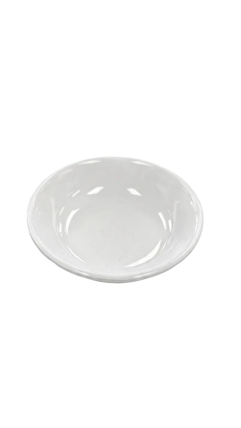 Melamine 2.8" White Small Sauce Dish