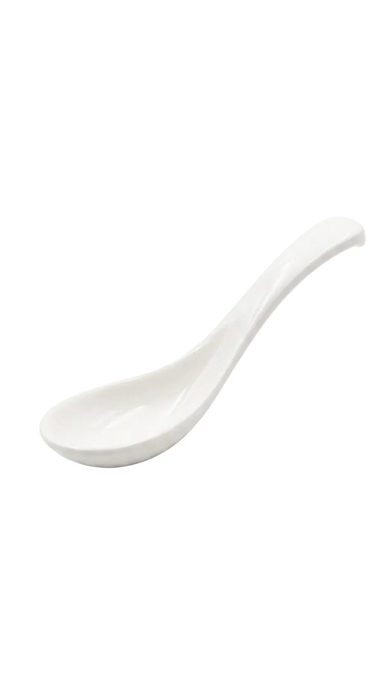 White Melamine Spoon Series