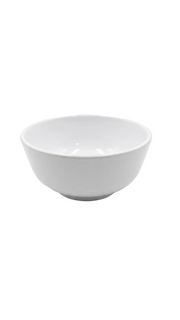Melamine 4.6" White Round Bowl