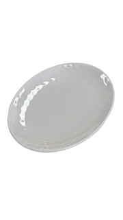 Assiettes ovales blanches en mélamine (XS-XL)