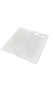 Melamine White Square Plates (S-L)
