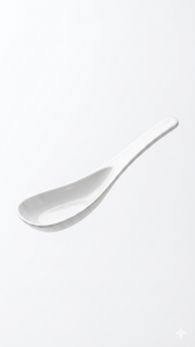 White Melamine Spoon Series