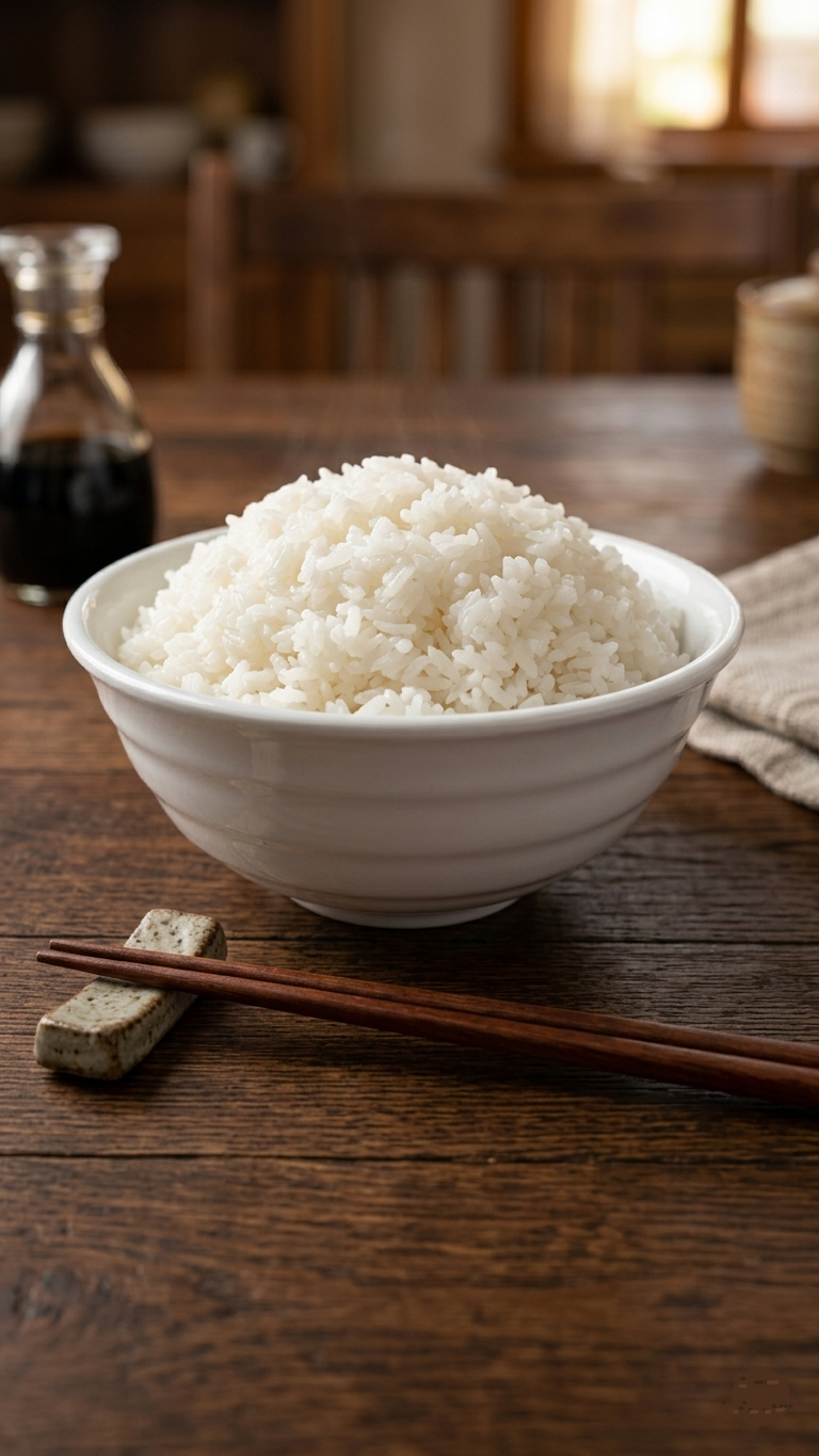 Melamine 4.5" White Round Rice Bowl With Whorl
