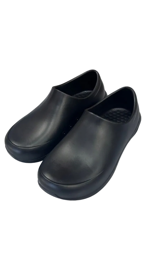 Professional Slip-Resistant Black Safety Clogs  (Size 37-45)