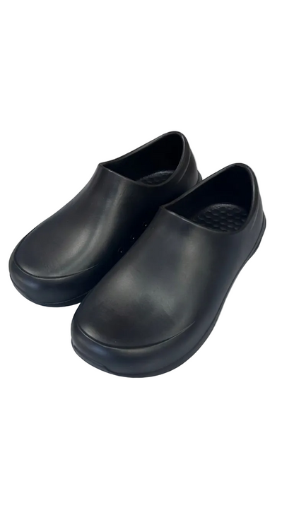 Professional Slip-Resistant Black Safety Clogs  (Size 37-45)