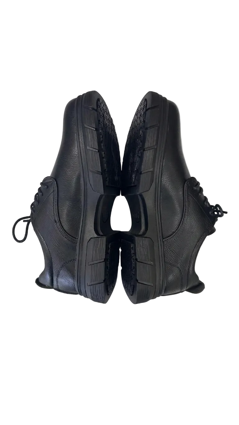 Professional Slip-Resistant Black Work Shoes (Size 37-45)