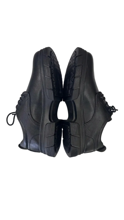 Professional Slip-Resistant Black Work Shoes (Size 37-45)