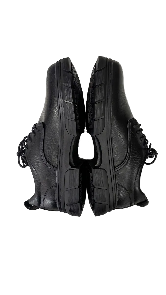 Professional Slip-Resistant Black Work Shoes (Size 37-45)