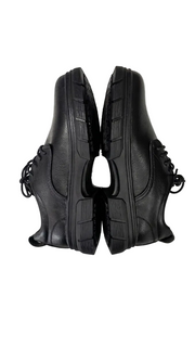 Professional Slip-Resistant Black Work Shoes (Size 37-45)