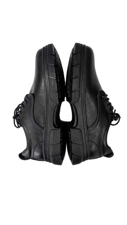 Professional Slip-Resistant Black Work Shoes (Size 37-45)