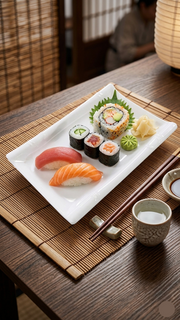 Melamine 6.65" White Rectangular Plate