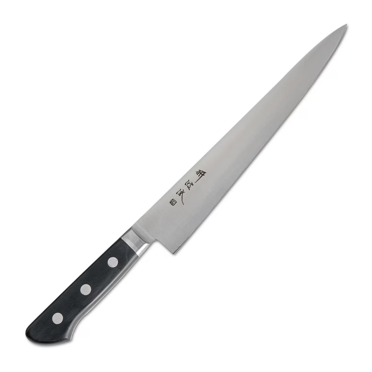 Masamoto Virgin Carbone Acier Sujihiki 10,5”（27Cm)-Droit