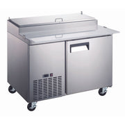 Ibeecool Table de préparation de pizzas réfrigérée 113 cm