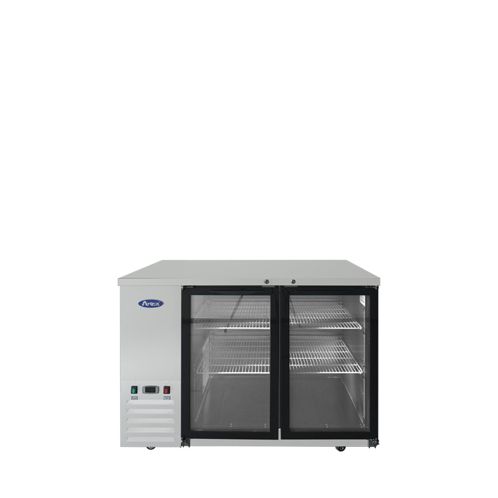 Atosa 48'' Back Bar Cooler W/ Glass Doors