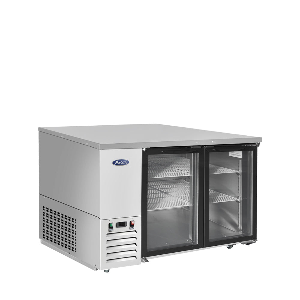 Atosa 48'' Back Bar Cooler W/ Glass Doors