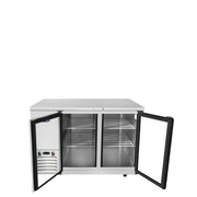 Atosa 48'' Back Bar Cooler W/ Glass Doors