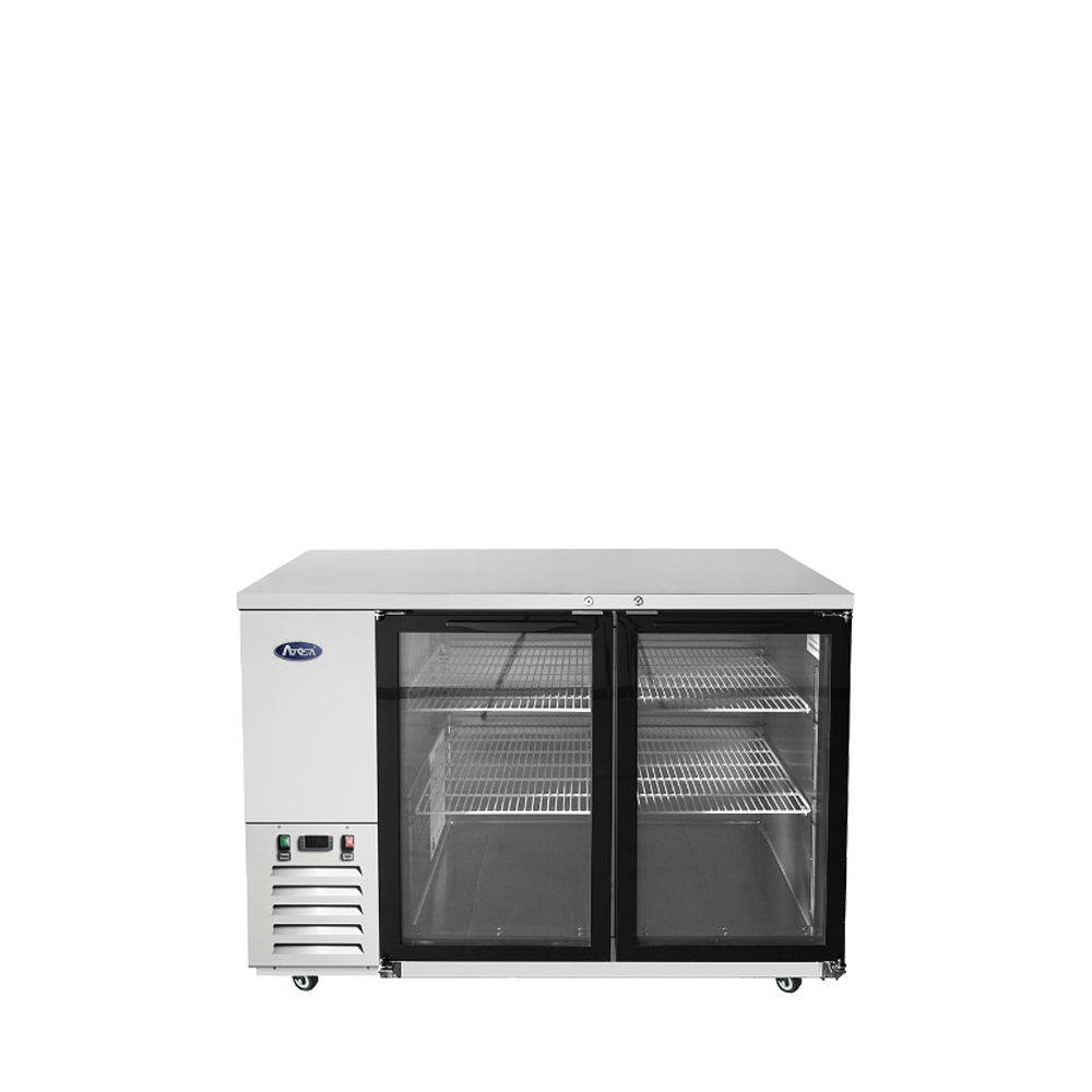 Atosa 59'' Back Bar Cooler W/ Glass Doors