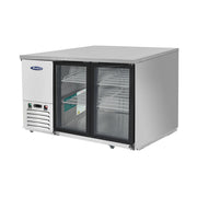 Atosa 59'' Back Bar Cooler W/ Glass Doors