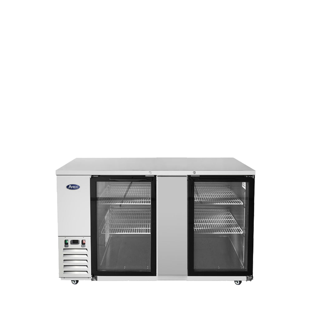 Atosa 69'' Back Bar Cooler W/ Glass Doors