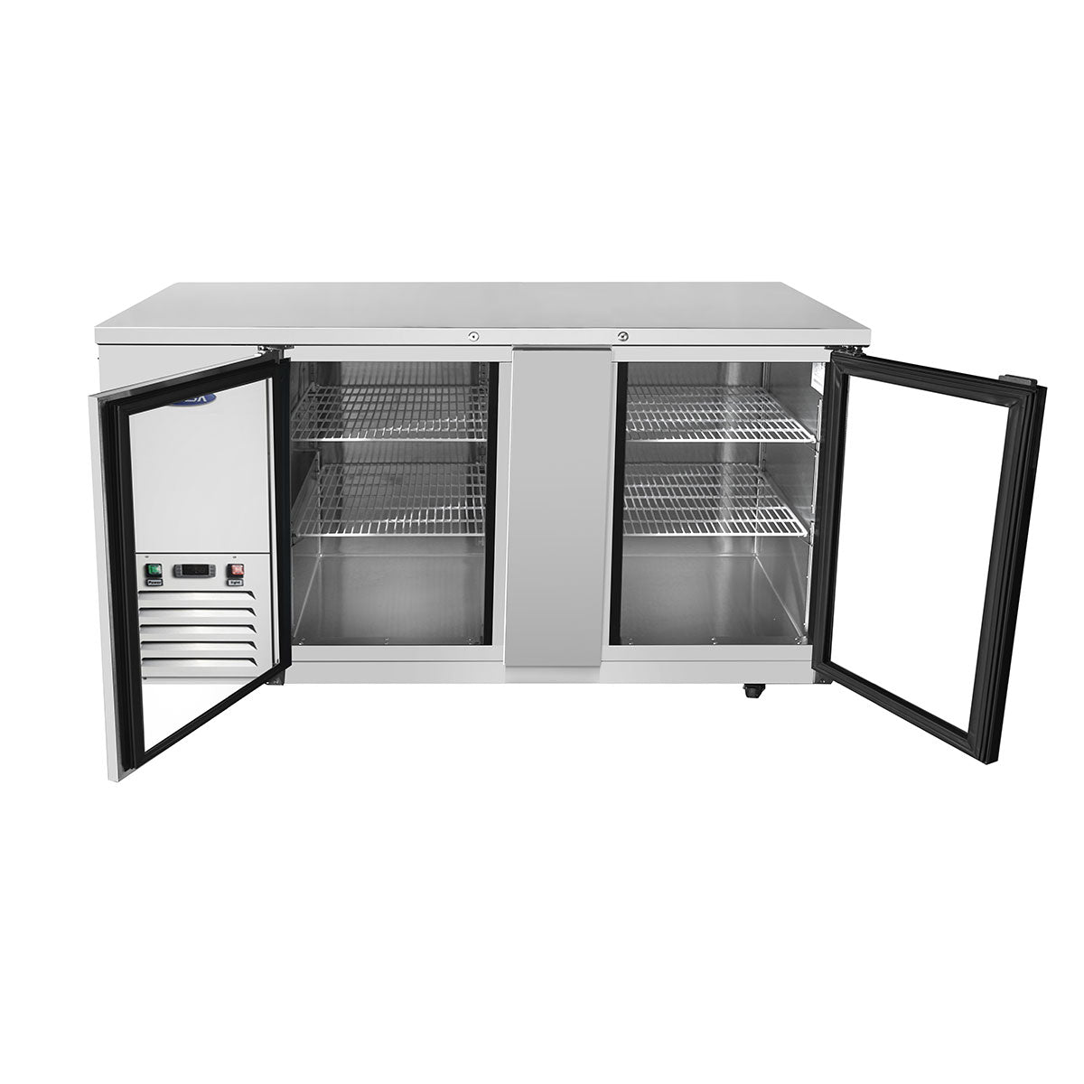 Atosa 69'' Back Bar Cooler W/ Glass Doors